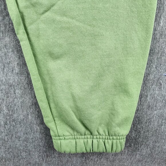 Freeze NY Peanuts Women S Fleece Jogger Tonal Embroidery Green NWT - Picture 15 of 15